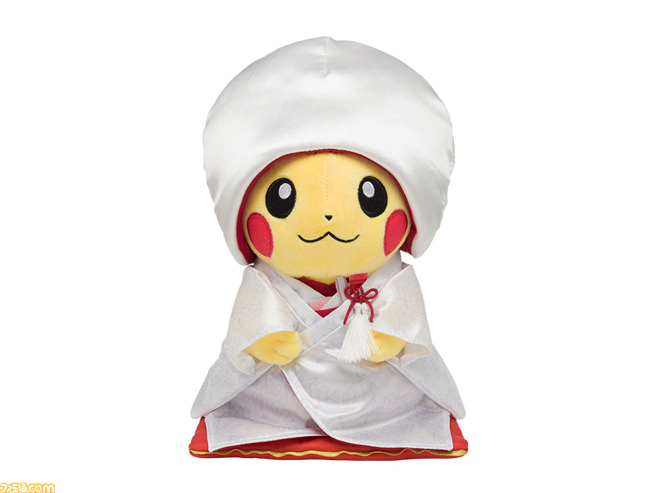 ポケモン】ピカチュウがウェディング衣装に身を包んだグッズが5月12日 ポケモン】ピカチュウがウェディング衣装に身を包んだグッズが5月12日