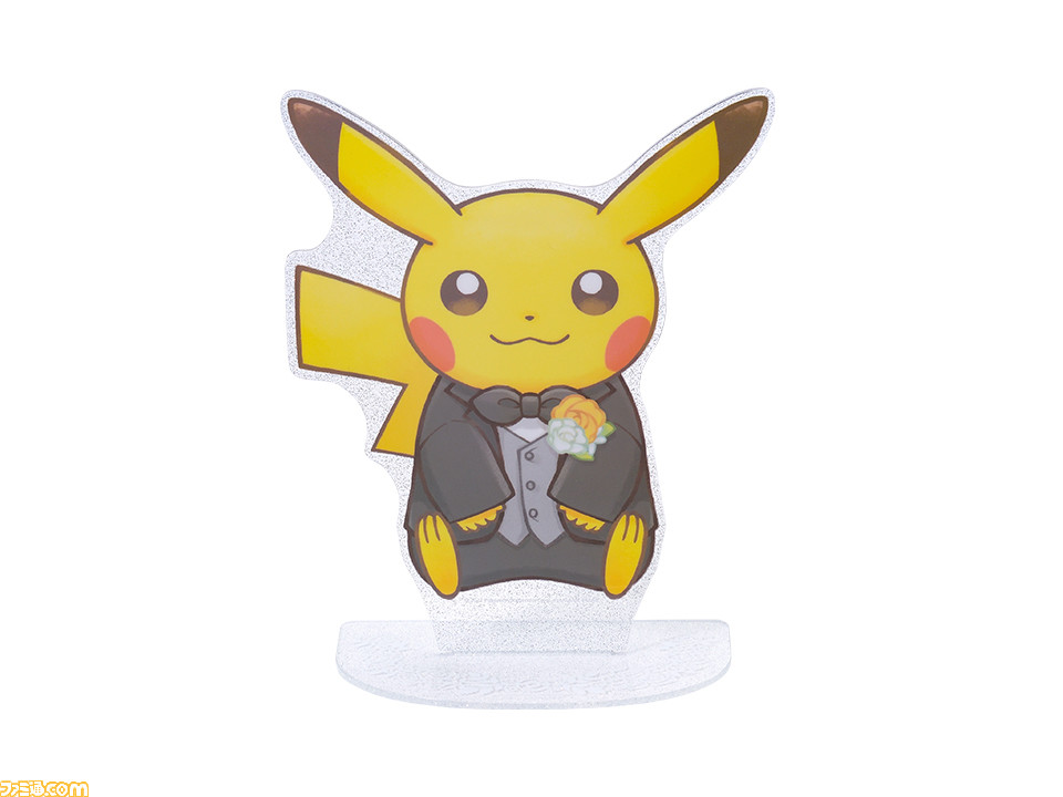 ポケモン】ピカチュウがウェディング衣装に身を包んだグッズが5