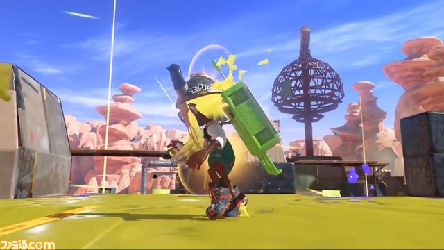 スプラトゥーン3 新スペシャルウェポン トリプルトルネード 発表 ボール状のガイド装置が着弾した場所にインクの竜巻を発生させる範囲攻撃 ゲーム エンタメ最新情報のファミ通 Com スプラトゥーン3 新スペシャルウェポン トリプルトルネード 発表 ボール状のガイド装置が着弾した場所にインクの竜巻を発生させる範囲攻撃 ゲーム エンタメ最新情報のファミ通 Com