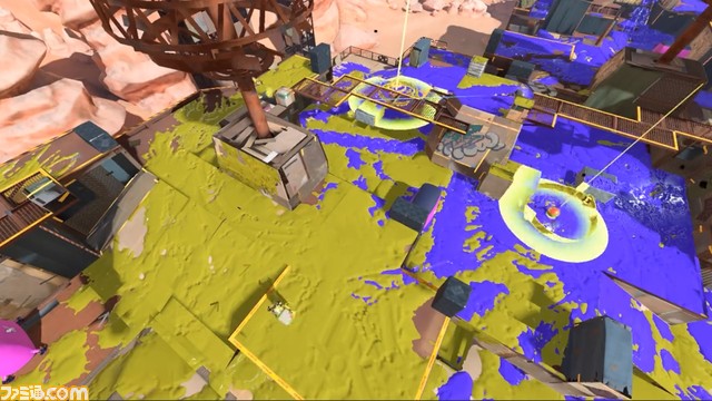 『スプラトゥーン3』新スペシャルウェポン“トリプルトルネード”発表。ボール状のガイド装置が着弾した場所にインクの竜巻を発生させる範囲攻撃