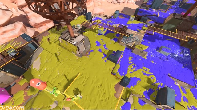 『スプラトゥーン3』新スペシャルウェポン“トリプルトルネード”発表。ボール状のガイド装置が着弾した場所にインクの竜巻を発生させる範囲攻撃