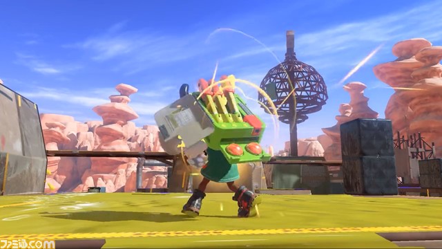 スプラトゥーン3 新スペシャルウェポン トリプルトルネード 発表 ボール状のガイド装置が着弾した場所にインクの竜巻を発生させる範囲攻撃 ゲーム エンタメ最新情報のファミ通 Com スプラトゥーン3 新スペシャルウェポン トリプルトルネード 発表 ボール状のガイド装置が着弾した場所にインクの竜巻を発生させる範囲攻撃 ゲーム エンタメ最新情報のファミ通 Com