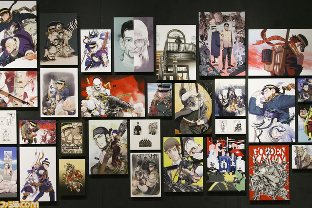 『ゴールデンカムイ展』フォトレポート。野田サトル氏のイラストや資料が大量展示ッ!! ヒグマの剥製やチタタㇷ゚食品サンプルなど見どころ満載な“超特盛闇鍋展覧会”