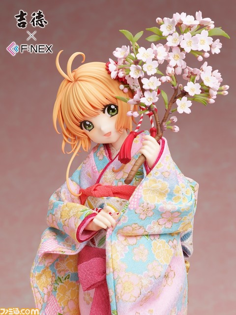  『カードキャプターさくら』“木之本桜  日本人形 1/4スケールフィギュア”予約受付中。1711年創業の人形店・吉徳の技法による伝統美が光る