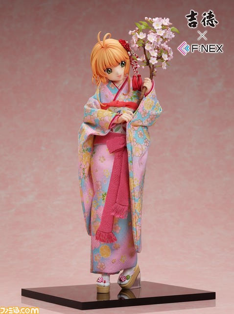  『カードキャプターさくら』“木之本桜  日本人形 1/4スケールフィギュア”予約受付中。1711年創業の人形店・吉徳の技法による伝統美が光る