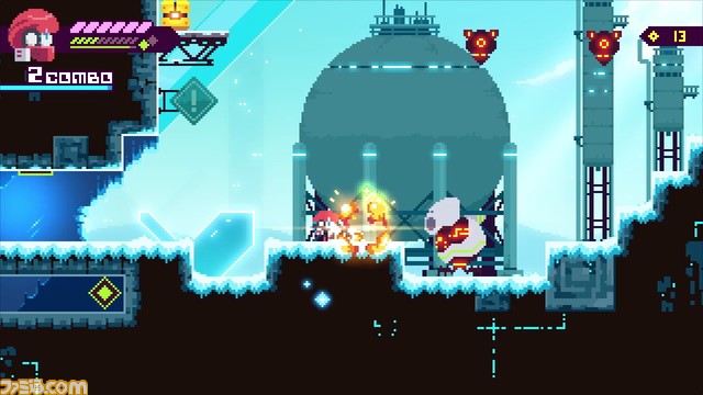 Switch版『トランシルビィ』が配信開始。サイボーグの少女シルビィを操作して、敵を倒したり謎を解きながら次元大陸を調査していくアクションゲーム