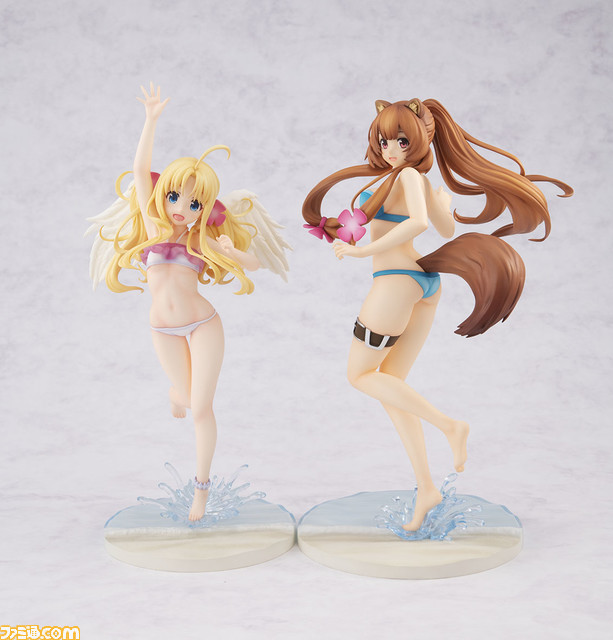 『盾の勇者の成り上がり Season 2』ラフタリアの水着フィギュアが1/7スケールで登場。水辺で楽しく遊ぶ姿を丁寧に表現