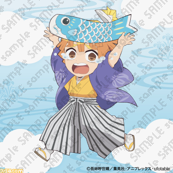 『鬼滅の刃』の子どもの日イラストがとってもキュート。これらイラストのグッズが手に入るコラボカフェも開催中【かわいい】