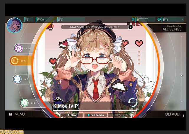 スマホを回転して遊ぶ体感音楽ゲーム『Rotaeno』が5月30日に配信決定。事前予約受付も開始