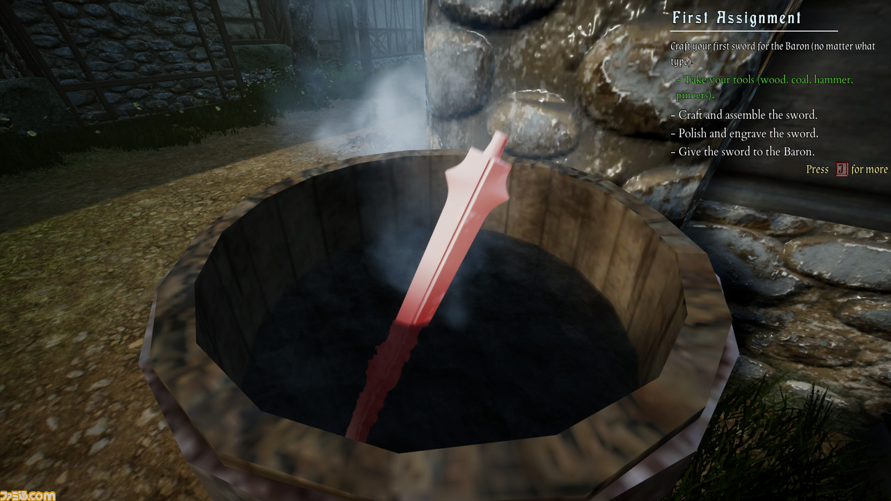 Ironsmith Medieval Simulator ハンマーで熱い鉄をブッ叩け 剣などを作る鍛冶屋シミュレーター とっておきインディー ゲーム エンタメ最新情報のファミ通 Com