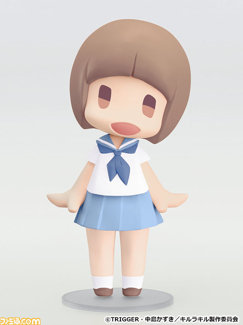 『キルラキル』『東方Project』纏流子、鬼龍院皐月、満艦飾マコ、霧雨魔理沙、博麗霊夢がデフォルメフィギュア“HELLO! GOOD SMILE”に登場