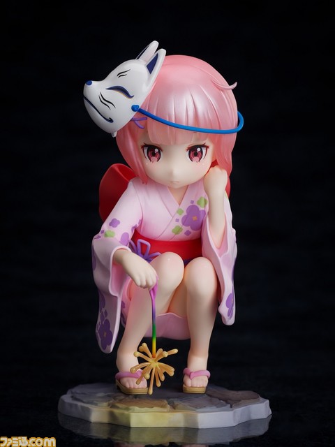 『リゼロ』幼少期のラム&レムが浴衣姿でフィギュア化。仲良く線香花火を楽しむ様子を再現