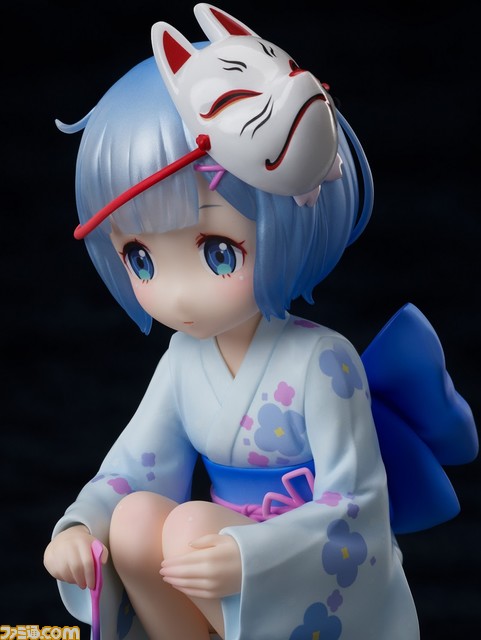 『リゼロ』幼少期のラム&レムが浴衣姿でフィギュア化。仲良く線香花火を楽しむ様子を再現