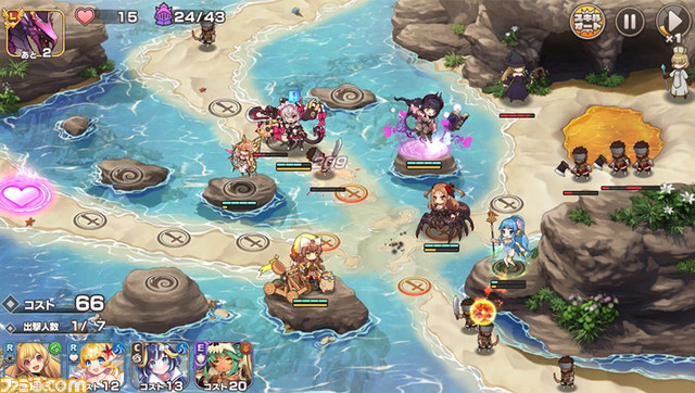 タワーディフェンスゲーム『モンスター娘TD』リリース開始。レッドドラゴン娘たちが登場するガチャや新イベント、リリース記念ログインボーナスなどが開催