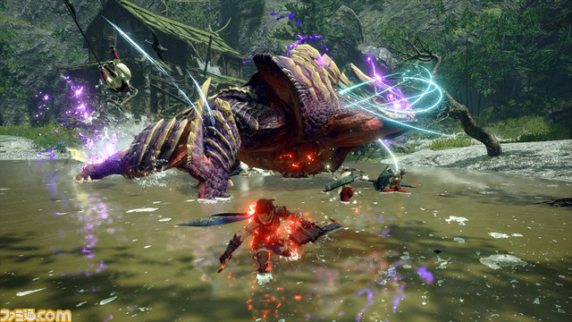 『モンハンライズ：サンブレイク』ヒノエやミノトたち仲間と狩猟できる“盟勇クエスト”が発表。ふたつの入れ替え技をクエスト中に切り替えられる“疾替え”も