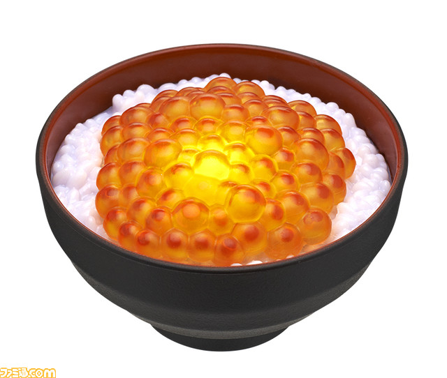 カプセルトイ『いくら＆卵かけご飯ライト』が5月下旬に発売。まさかの好評だった『卵かけご飯ライト』に続く第2弾。今後はいくらが煌々と光る
