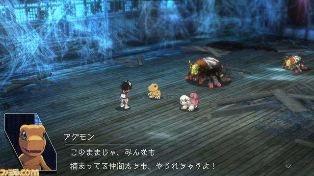 『デジモンサヴァイブ』最新情報が公開。少年とモンスターのドラマを描くテキストパートとユニットを操作し戦うタクティクスバトルパートの2パートで構成された新作ADVに