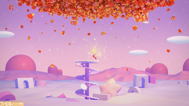 『星のカービィ』ד特茶”のコラボCM“カービィとおなかのヒミツ篇”が公開。吸い込まれたワドルディとともにおなかの中へ入り、特茶の秘密に迫る