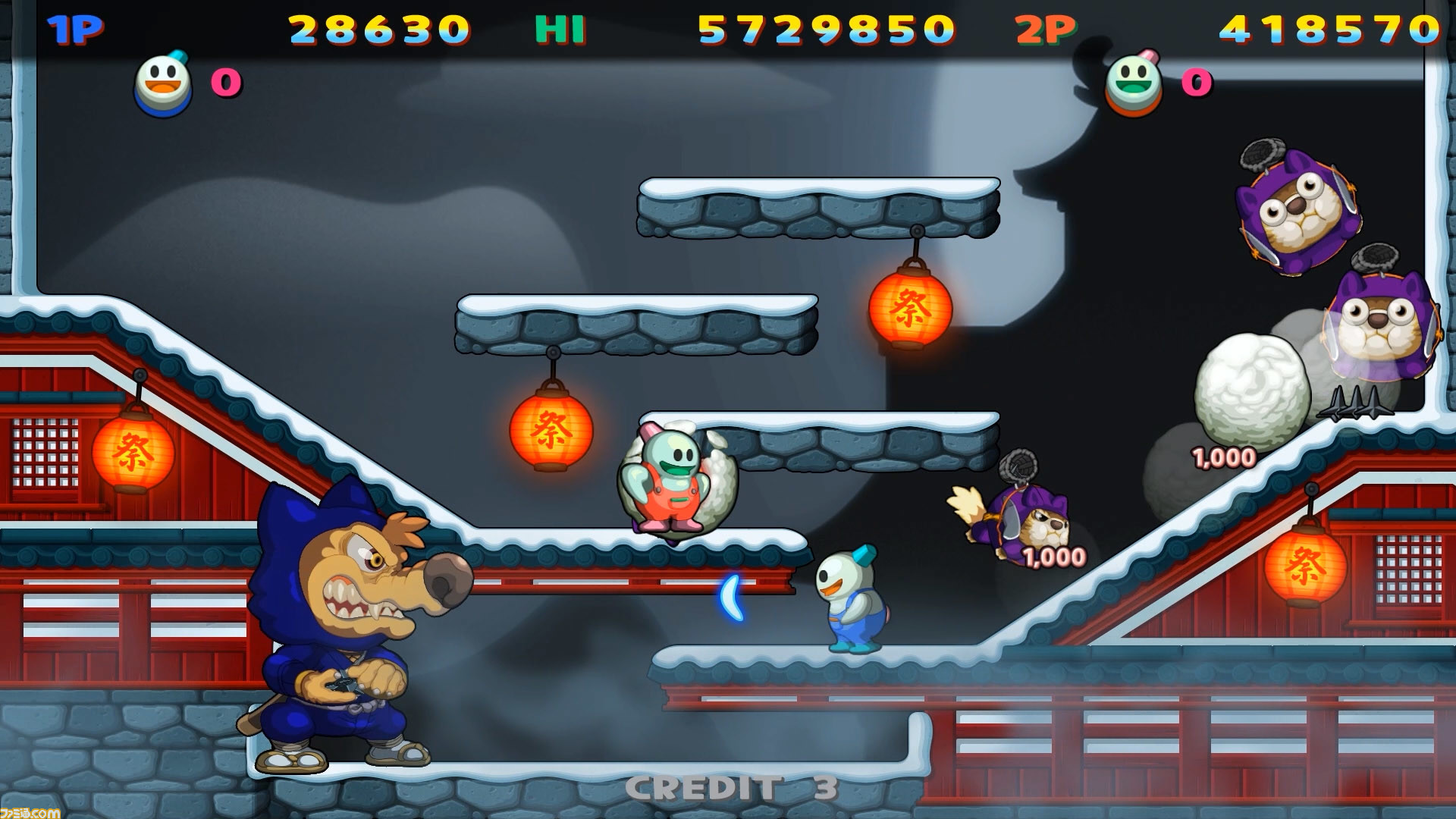 Switch『スノーブラザーズ スペシャル』が本日（5/19）発売。1990年の