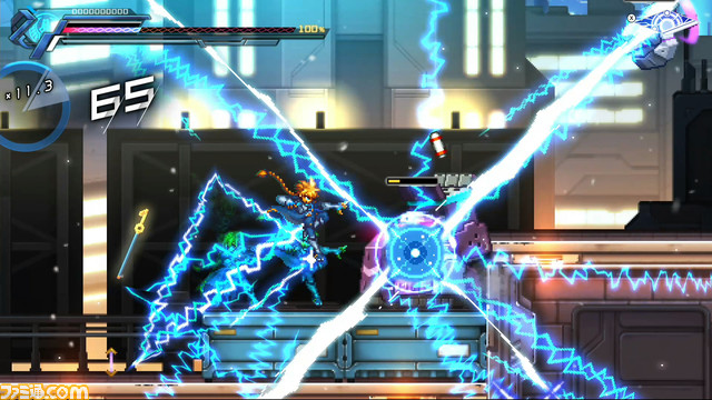 新作『蒼き雷霆 ガンヴォルト 鎖環』(Switch)ゲームシステムやボスなどの新情報が公開。東京、大阪で店頭体験会の開催も決定