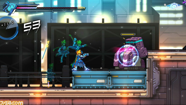 新作『蒼き雷霆 ガンヴォルト 鎖環』(Switch)ゲームシステムやボスなどの新情報が公開。東京、大阪で店頭体験会の開催も決定