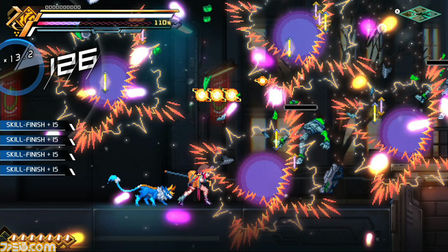 新作『蒼き雷霆 ガンヴォルト 鎖環』(Switch)ゲームシステムやボスなどの新情報が公開。東京、大阪で店頭体験会の開催も決定