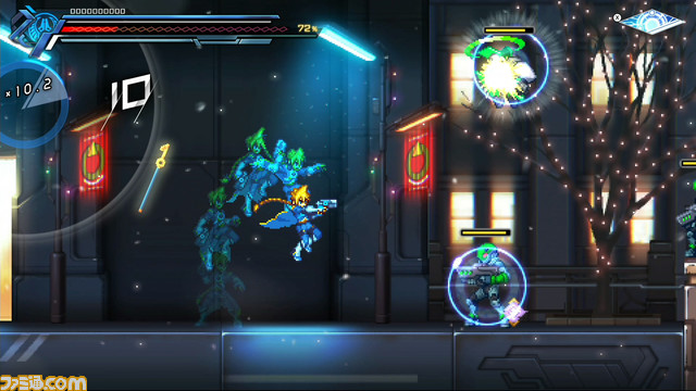 新作『蒼き雷霆 ガンヴォルト 鎖環』(Switch)ゲームシステムやボスなどの新情報が公開。東京、大阪で店頭体験会の開催も決定