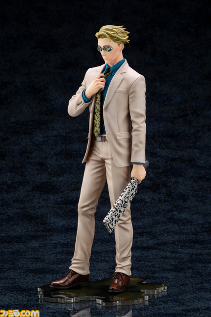 『呪術廻戦』より七海建人のフィギュアが登場。ネクタイを緩める仕草で大人っぽさを表現