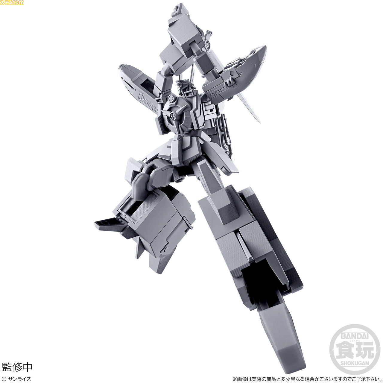 百獣合体 ガオゴッドが食玩プラキット“SMP”に登場。『勇者特急