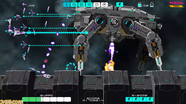 『DRAINUS』がSteamにて配信開始。Team Ladybugによるオリジナル2D横スクロールシューティング