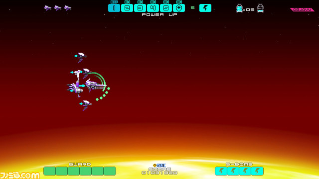 『DRAINUS』がSteamにて配信開始。Team Ladybugによるオリジナル2D横スクロールシューティング