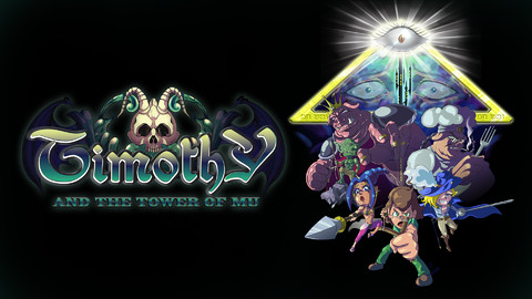 『ティモシーとムーの塔』Steamにて8月9日発売決定。古きよきレトロゲーム風味の高難度塔登り2Dアクションゲーム