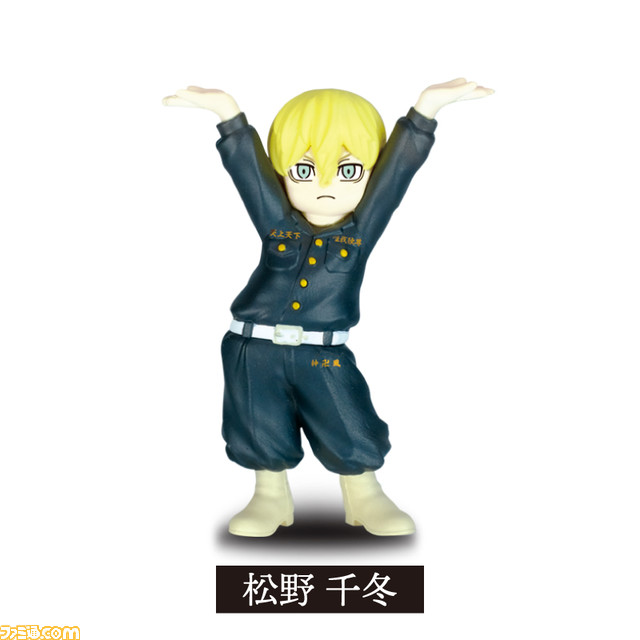 『東京リベンジャーズ』と“ネコのペンおき”が衝撃のコラボ! タケミチやマイキーがあの腰つきを完璧に再現。全国のカプセルトイで発売中