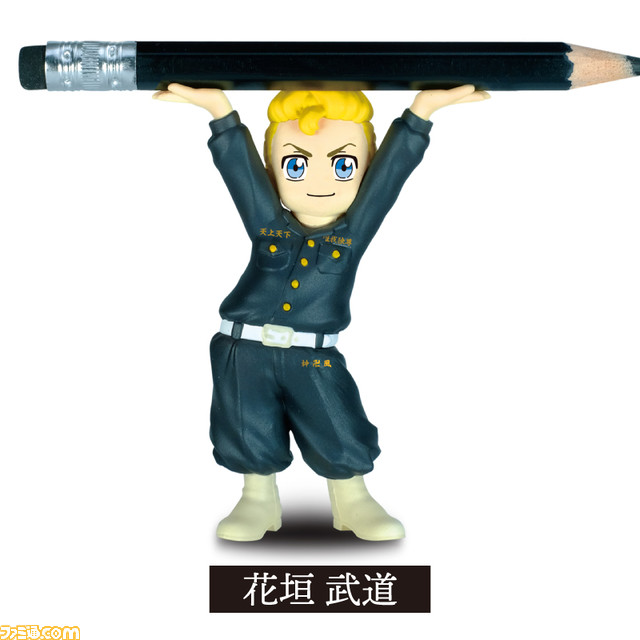 『東京リベンジャーズ』と“ネコのペンおき”が衝撃のコラボ! タケミチやマイキーがあの腰つきを完璧に再現。全国のカプセルトイで発売中