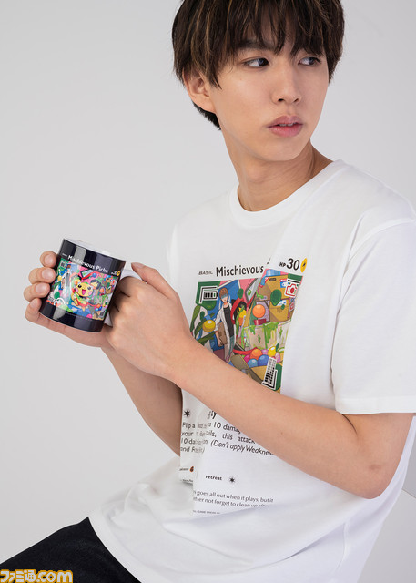 ポケモンカードゲーム×はじめしゃちょー×グラニフのコラボ企画“P-Lab.(ピーラボ)”が始動。ピチューがデザインされたTシャツやスニーカーなど全14種がお目見え