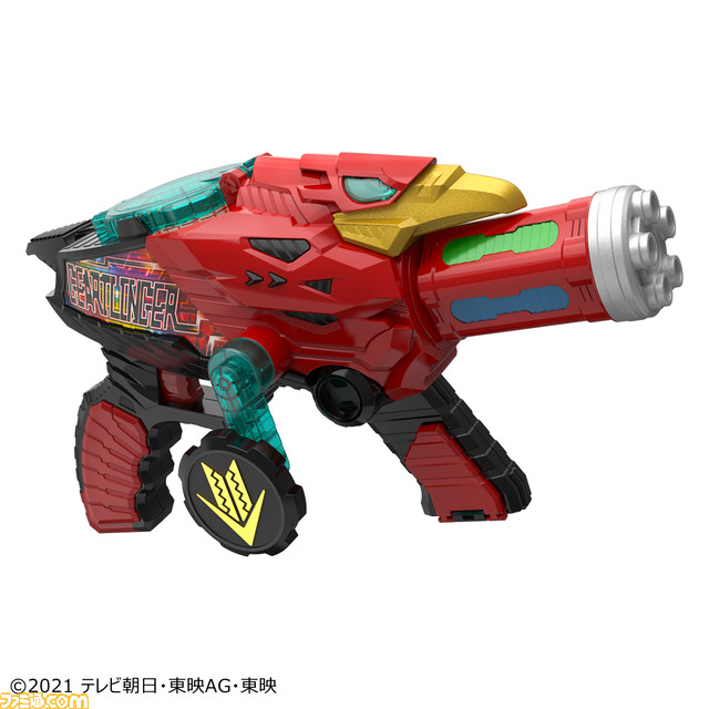 『機界戦隊ゼンカイジャー』の変身アイテム“ギアトリンガー”が新たに商品化。DX版から約130％サイズアップし、劇中セリフ・BGMが収録