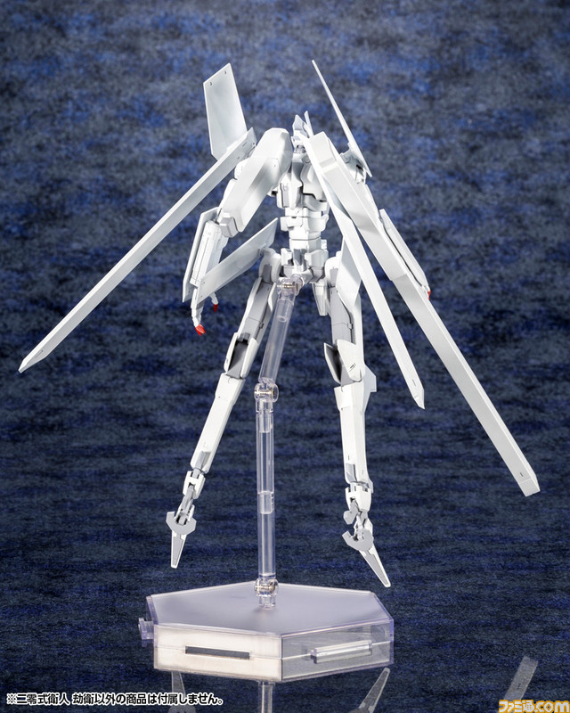 劇場版『シドニアの騎士 あいつむぐほし』より“二零式衛人 劫衛”プラモデルの予約が開始。劇中未登場の弐瓶氏デザイン“東亜重工製二式複合人工カビ刀”が付属