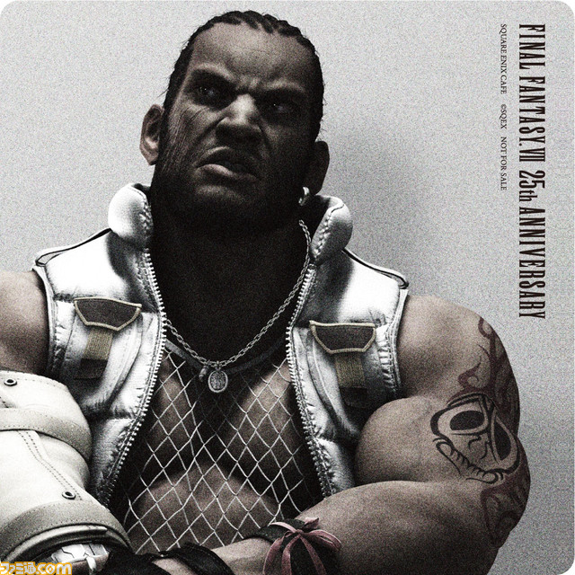 『FF7』25周年記念コラボカフェ開催。コラボフード&ドリンクが楽しめるほか、メニュー注文でコースターやランチョンマットをプレゼント! 予約は5/27より