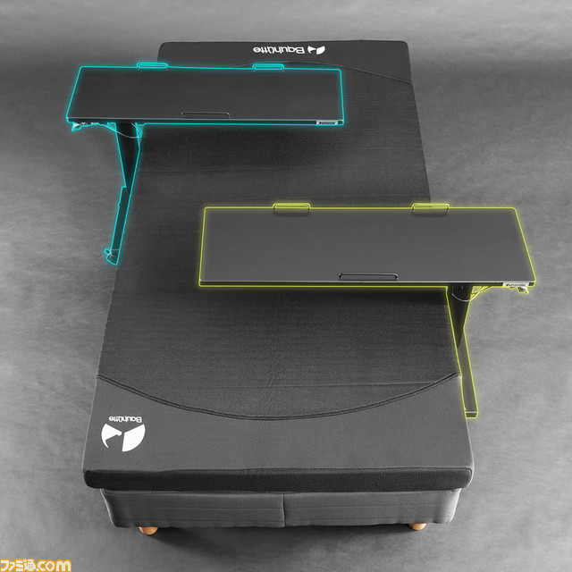ベッドゲーマーのためのキーボードテーブルが発売。高さと角度を調節して寝ころんだままキーボードとマウスの操作が可能