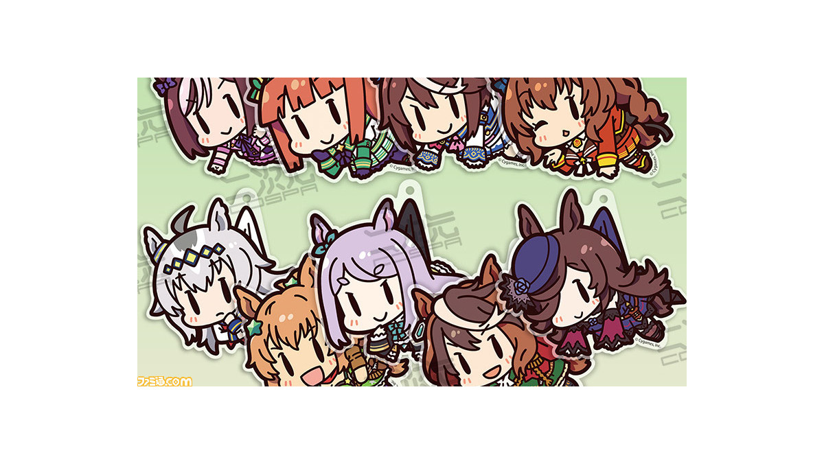 ウマ娘』のアクリルつままれが予約開始。ライスシャワーやオグリ