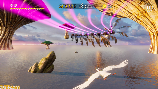 鈴木裕最新作『Air Twister』発表。Apple Arcadeにて6月24日配信。『スペースハリアー』などのゲーム性を受け継ぐ3Dシューティング