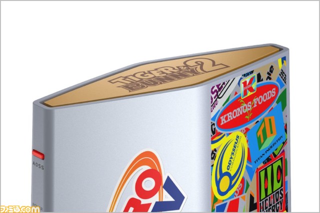 『タイバニ2』ロックバイソンをイメージしたWi-Fiルーターが6月9日に発売。シルエットやクロノスフーズのロゴがデザイン