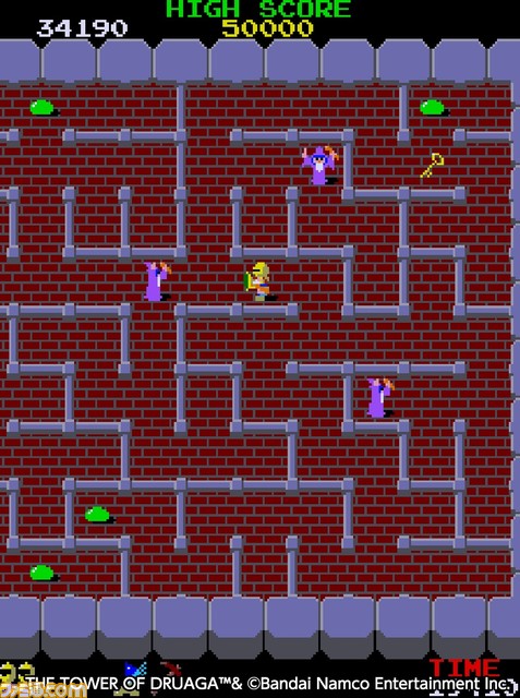 『アケアカ ドルアーガの塔』がSwitch/PS4向けに6月2日より配信開始。塔に囚われた恋人カイを救い出すアクションRPG