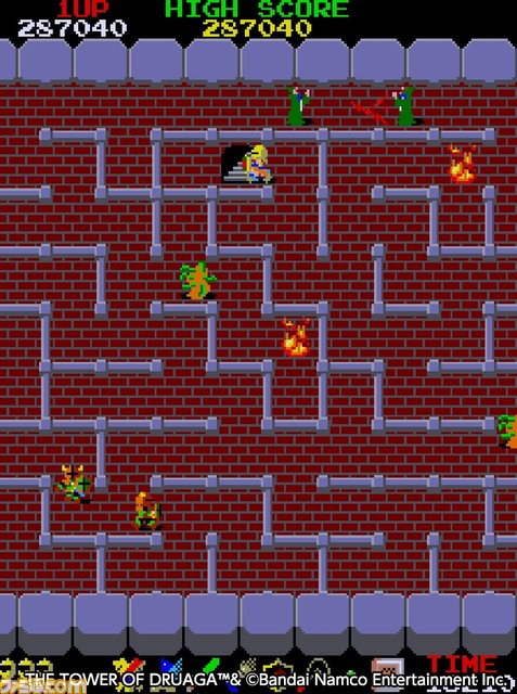 『アケアカ ドルアーガの塔』がSwitch/PS4向けに6月2日より配信開始。塔に囚われた恋人カイを救い出すアクションRPG