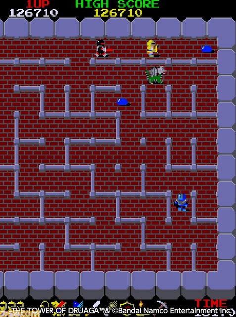 『アケアカ ドルアーガの塔』がSwitch/PS4向けに6月2日より配信開始。塔に囚われた恋人カイを救い出すアクションRPG