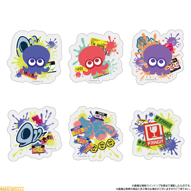 『スプラトゥーン3』デザインステッカー(全24種)1枚が付属するシーフード味スナックが2022年9月より発売