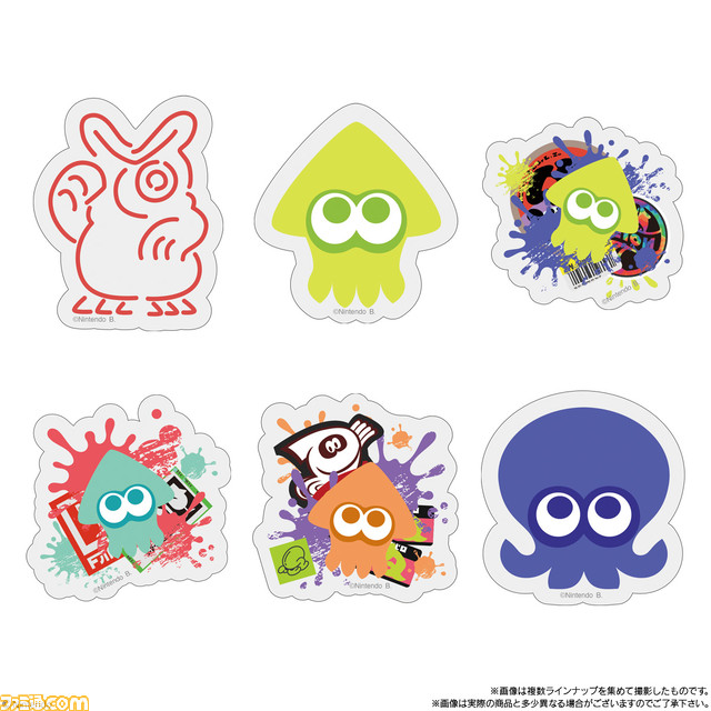 『スプラトゥーン3』デザインステッカー(全24種)1枚が付属するシーフード味スナックが2022年9月より発売