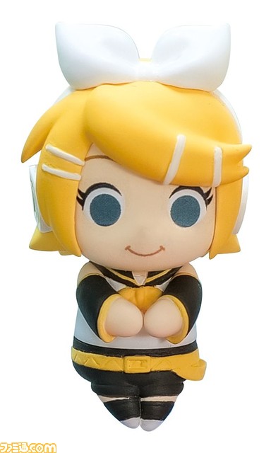 “ちょっこりさんFig. 初音ミク”が7月下旬よりカプセルトイに登場。初音ミク、巡音ルカ、鏡音リン、鏡音レンが“ちょっこり”お座り
