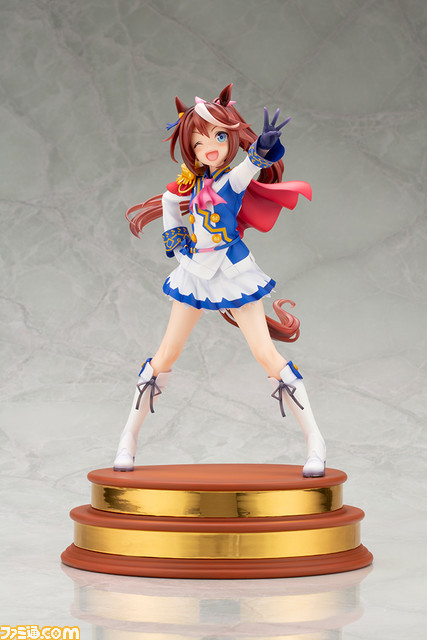 『ウマ娘』サポートカード“［夢は掲げるものなのだっ！］トウカイテイオー”がフィギュア化。限定特典には表情替えパーツが付属