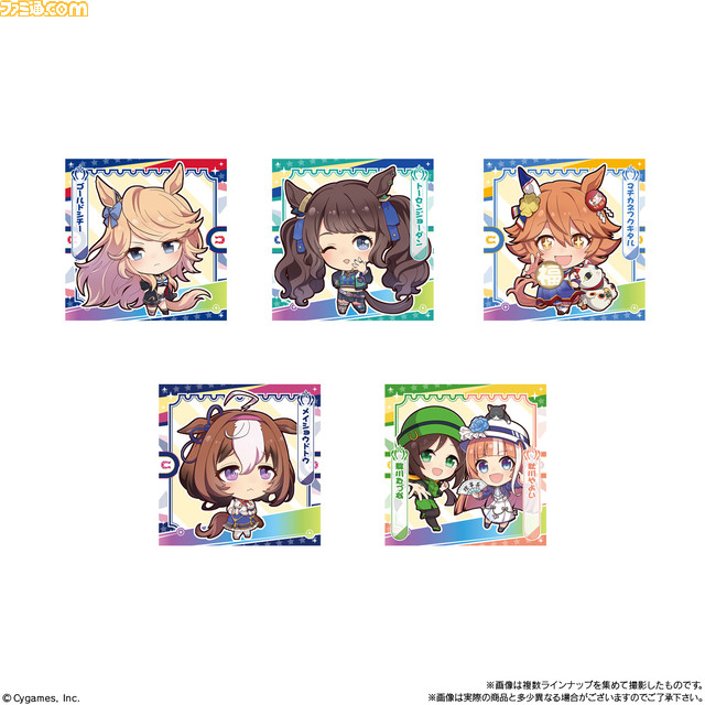 【ウマ娘】“プリティーダービーグミ”第3弾が発売決定! テイオー、マックイーン、ライス、ブルボンなどレインボーホロ箔仕様のレアシールも登場